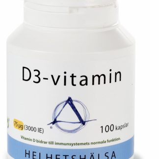 D3-vitamin 75 mcg 100 kapslar MIES BALANS