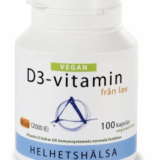 D3-vitamin Vegan 75 mcg 100 kapslar MIES BALANS